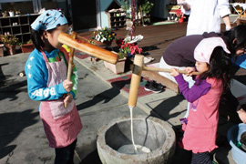 餅つき